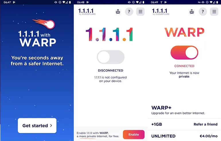 Benefits of using DNS 1.1.1.1:
